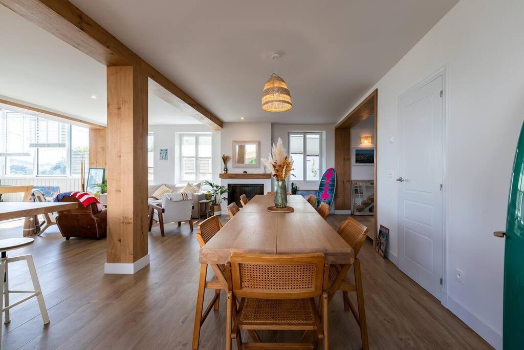 Beautiful Beach House In Front Of The Ocean Biarritz Zewnętrze zdjęcie