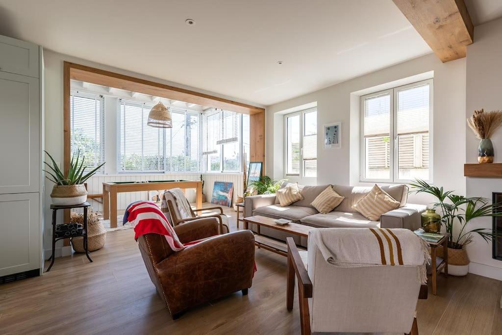 Beautiful Beach House In Front Of The Ocean Biarritz Zewnętrze zdjęcie